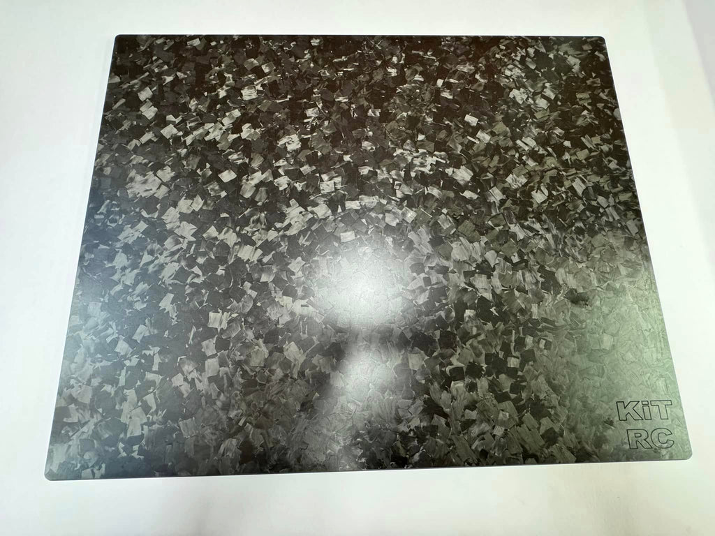 Premium Black 12k Forged Carbon Setup Board