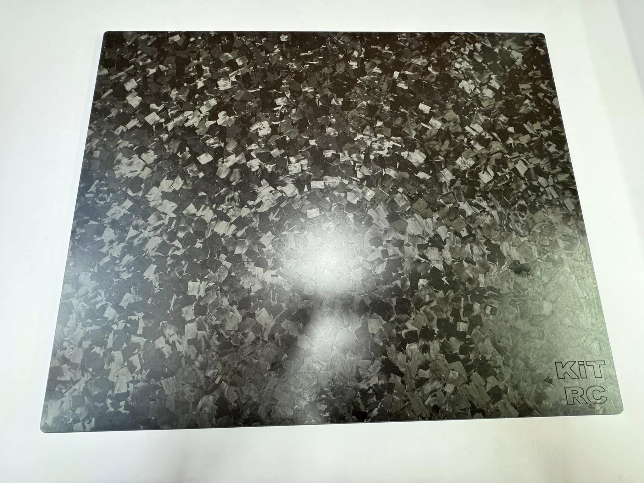 Premium Black 12k Forged Carbon Setup Board