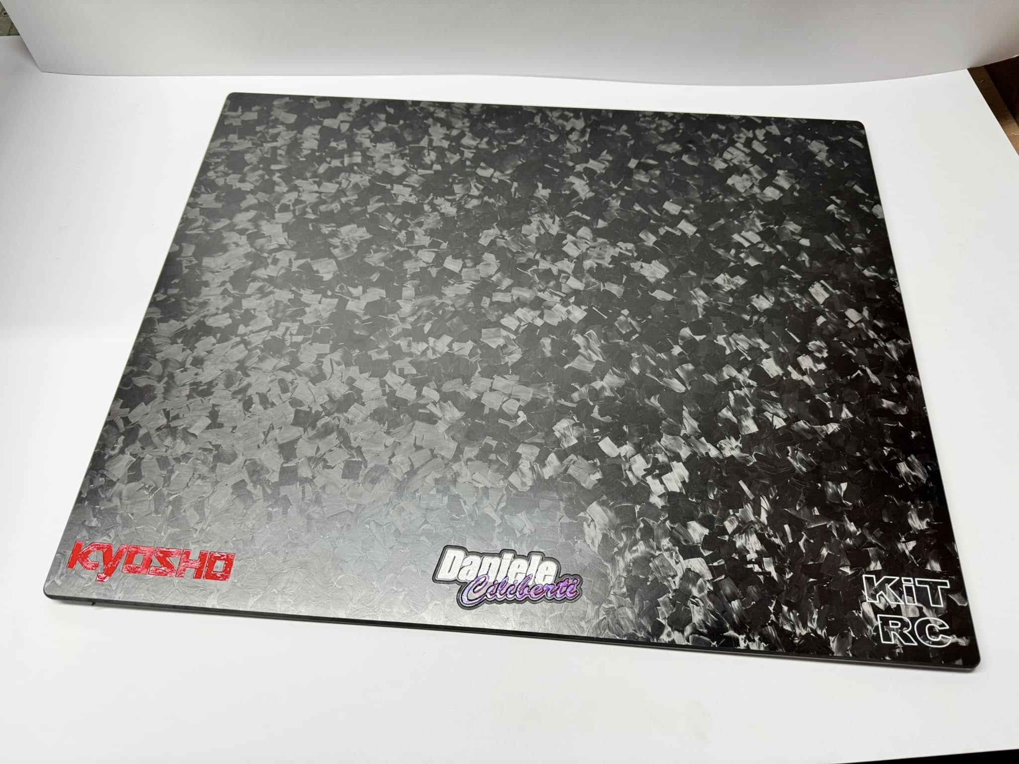 Premium Black 12k Forged Carbon Setup Board