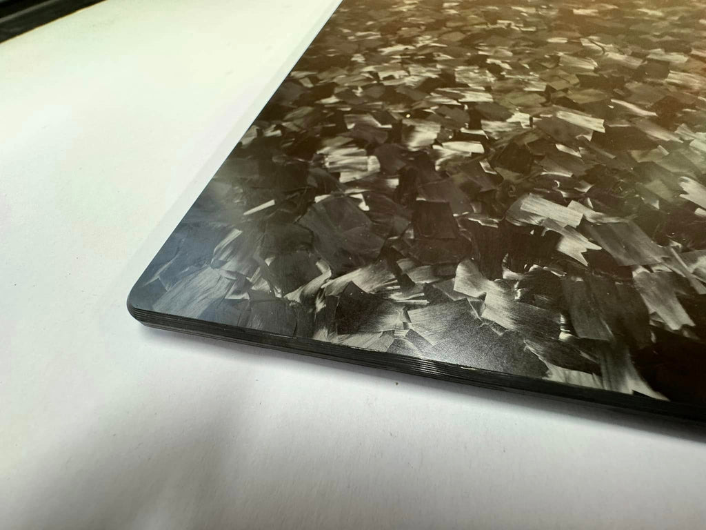 Premium Black 12k Forged Carbon Setup Board