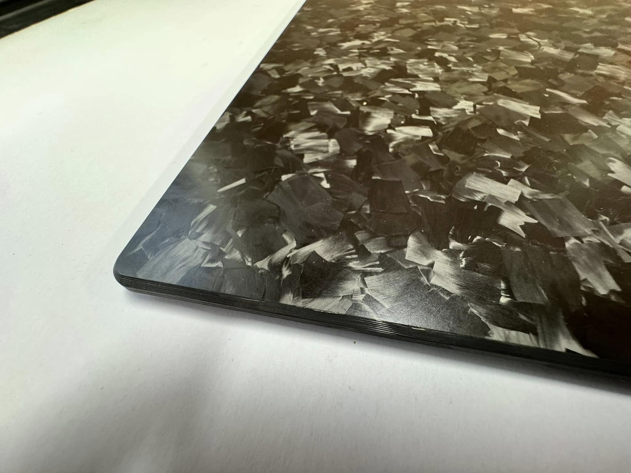 Premium Black 12k Forged Carbon Setup Board