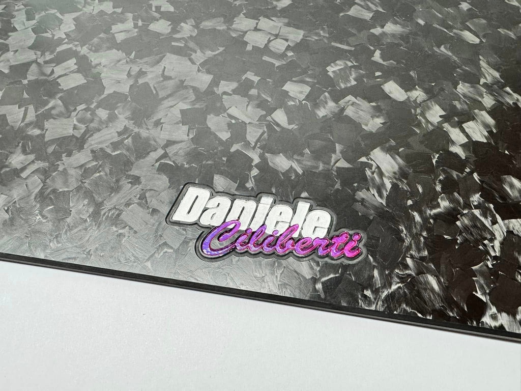 Premium Black 12k Forged Carbon Setup Board