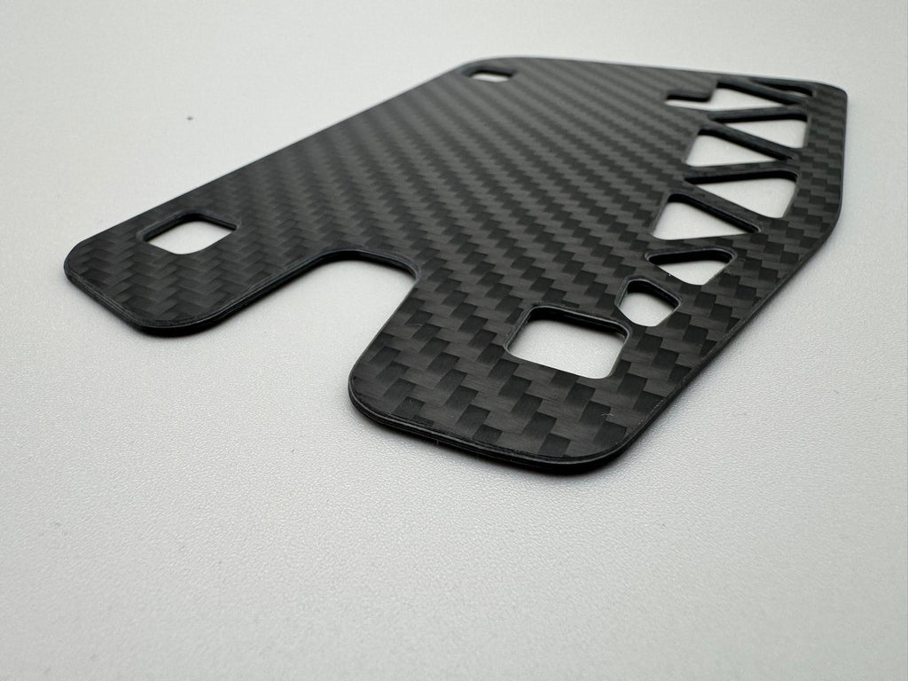 Carbon Fibre anti-tip plate for Fubata 7px and 10px.