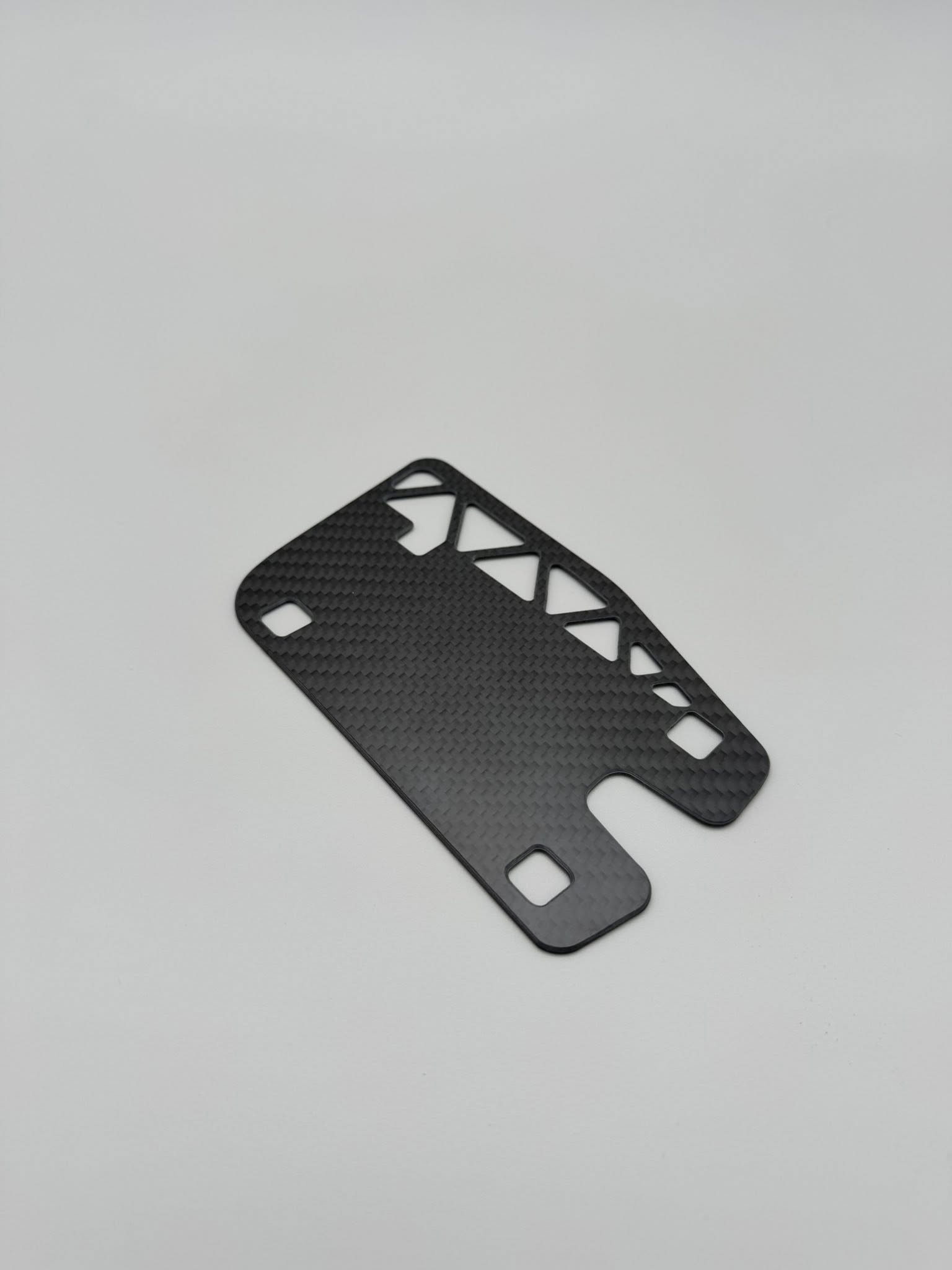 Carbon Fibre anti-tip plate for Fubata 7px and 10px.
