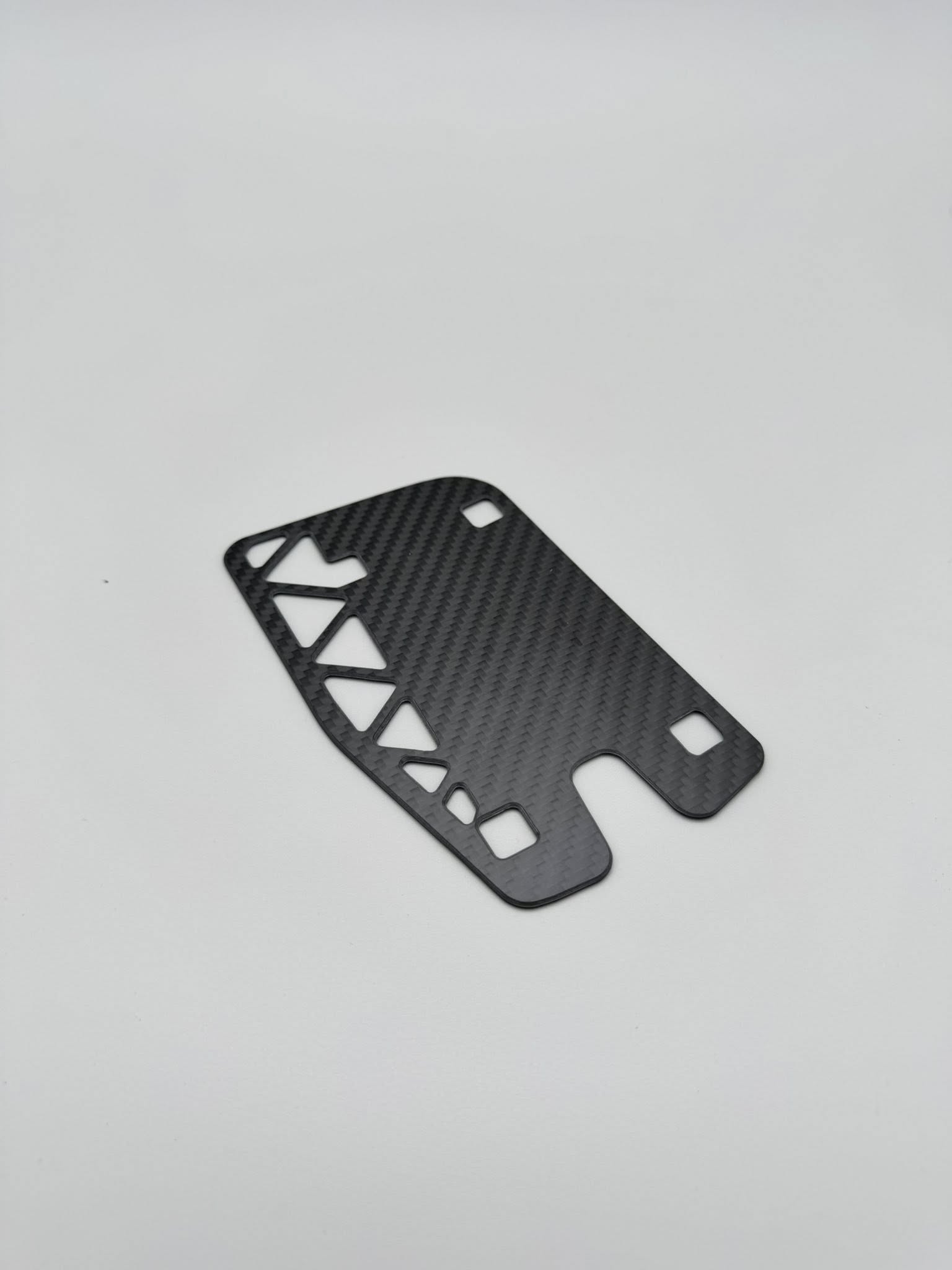Carbon Fibre anti-tip plate for Fubata 7px and 10px.