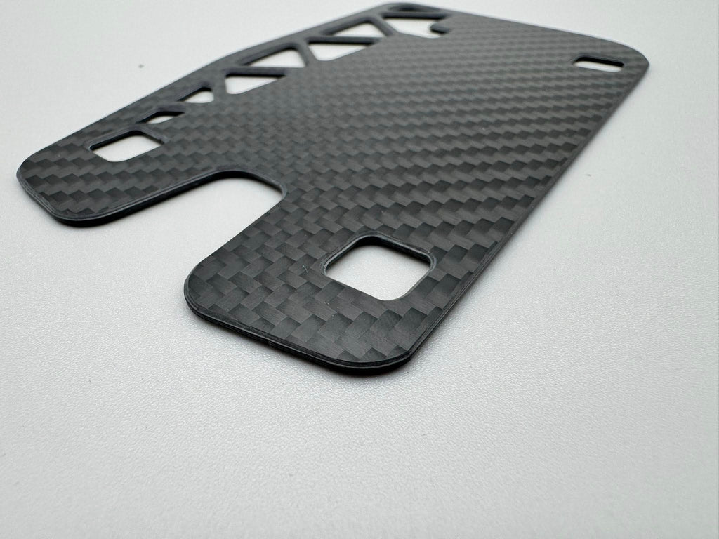 Carbon Fibre anti-tip plate for Fubata 7px and 10px.