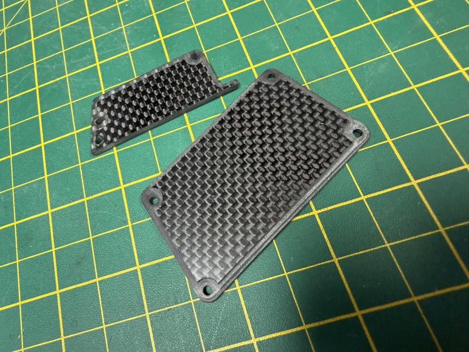 Agama N1/N2 Carbon fibre radio & Switch cover
