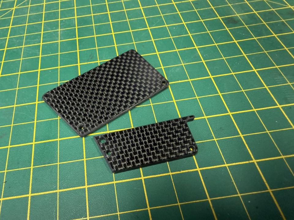 Agama N1/N2 Carbon fibre radio & Switch cover