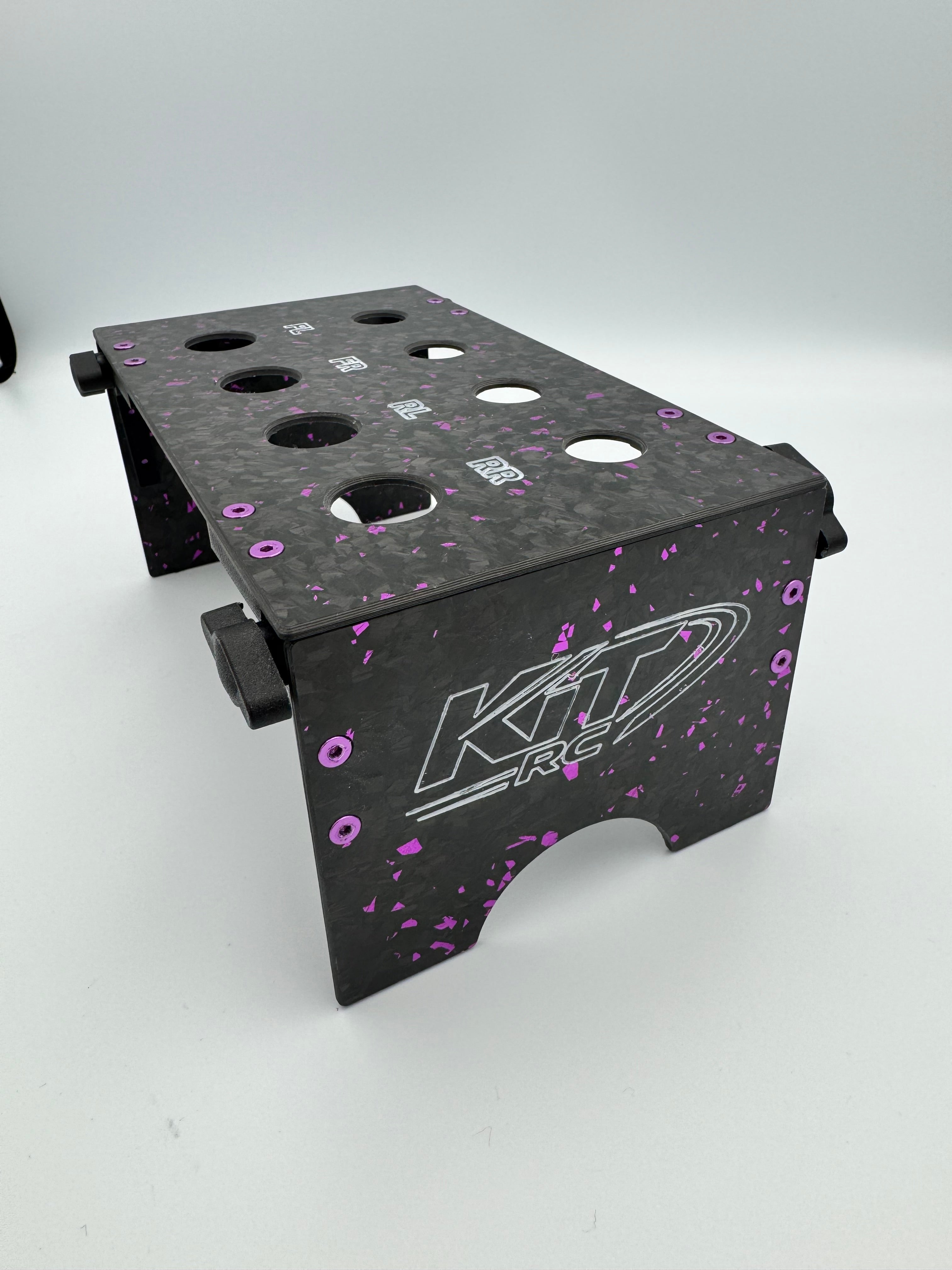 KiT RC PitPro Foldable Car Stand Forged Carbon